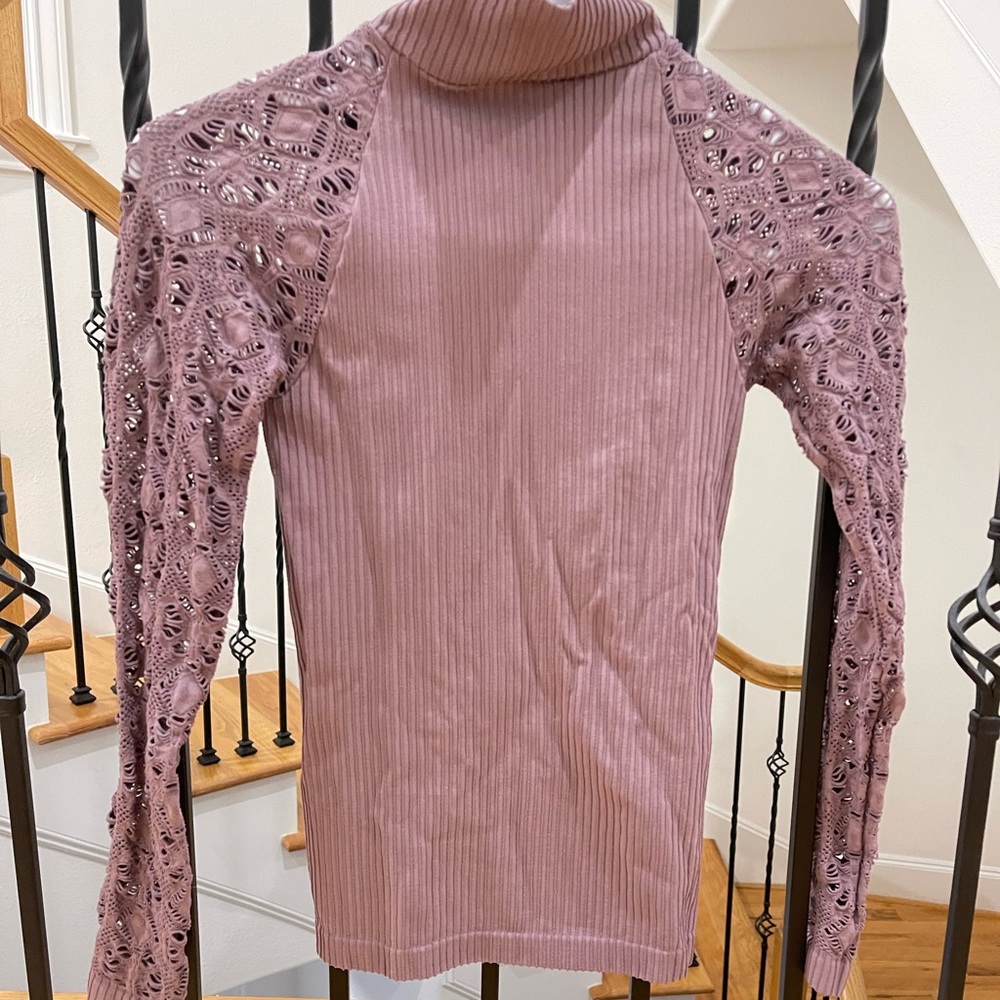 Womens Long sleeve Seamless Turtleneck